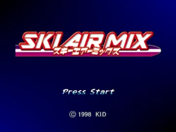 Ski Air Mix (JP) screen shot title